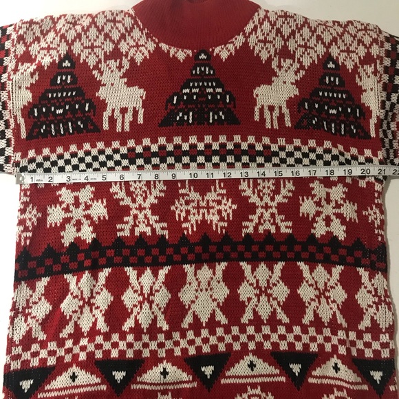 Michael Carrie Vintage Sweater Womens Christmas - Picture 4 of 5